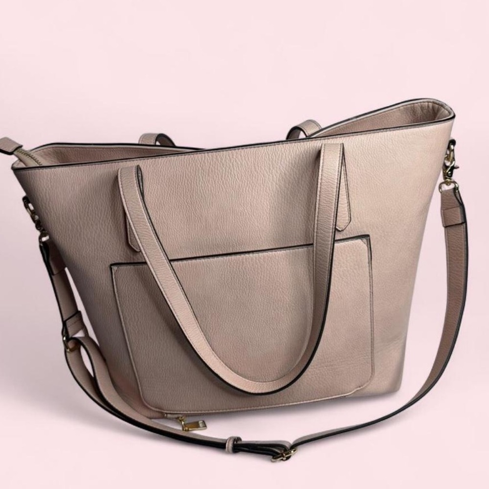 Poppy & Peonies - The Go Getter Tote - Purse with Laptop Sleeve - Work or Travel - Picture 4 of 9